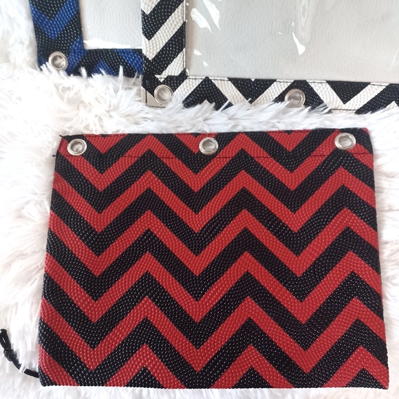 Blue, Red and White S/M Size Zipper Close Bags (3) - Picture 12 of 12